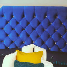 Load image into Gallery viewer, Velvet Alexander Headboard with Tufted Buttons
