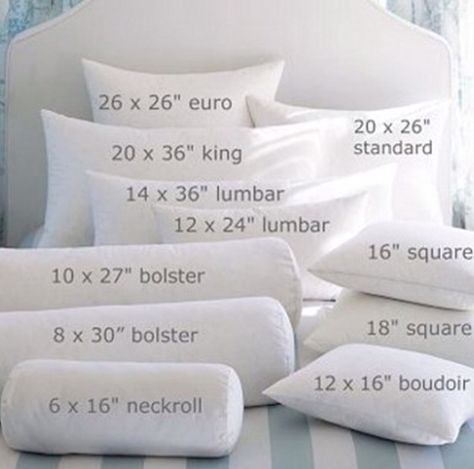 SQUARED DECORATIVE PILLOW INSERTS (2 PACK)